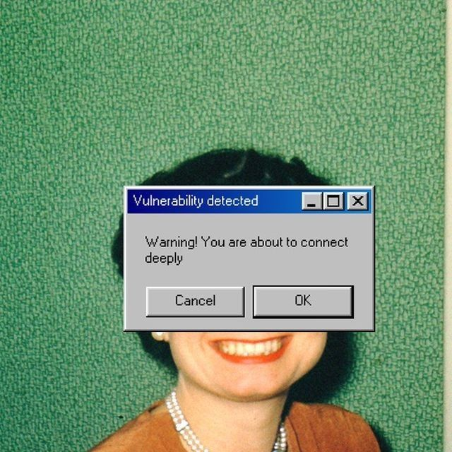 Windows vulnerability dialog — honest caveats about the system